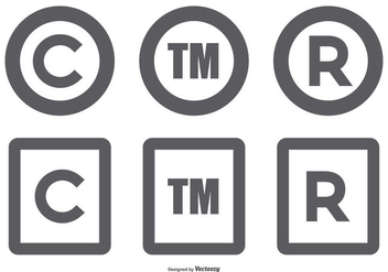 Copyright Symbol Collection - Free vector #432135