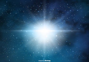 Supernova Space Background - Kostenloses vector #432625