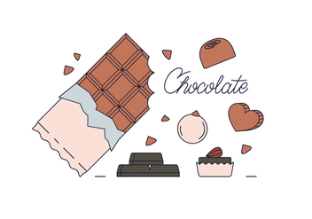Free Chocolate Vector - Kostenloses vector #435815