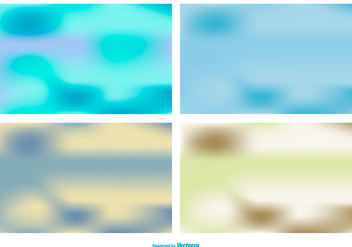 Blurred Background Collection - бесплатный vector #436135