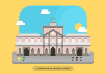 Napoli Buildings - vector gratuit #437015 