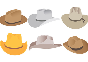Free Gaucho Hats Icons Vector - vector gratuit #437035 