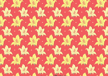 Yellow Rhododendron Flowers Pattern - бесплатный vector #437295
