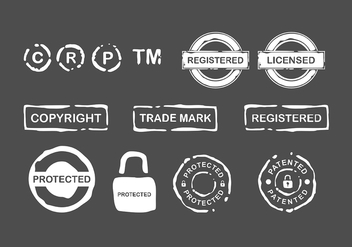 Copyright Stamp Free Vector - Free vector #437715