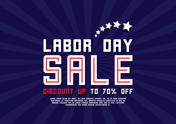 Labor Day Poster - Free vector #438645