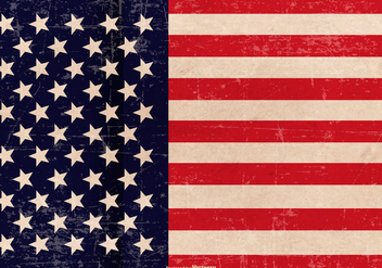 Grunge Patriotic Background - vector #439695 gratis