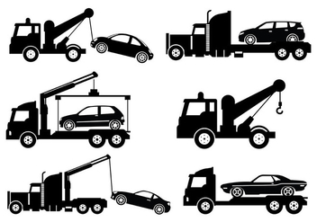 Towing Vector Icons - Free vector #440425