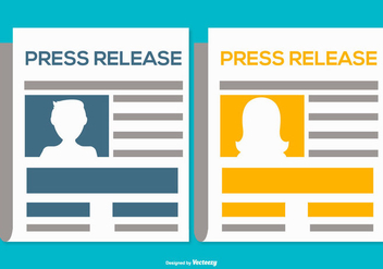 Press Release Illustrations - Free vector #441365