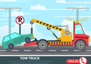 Road Car Assistance - Kostenloses vector #441425