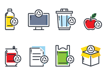 Recycle Item Icon - Free vector #442245