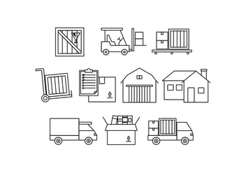Free Moving Line Icon Vector - Free vector #444005