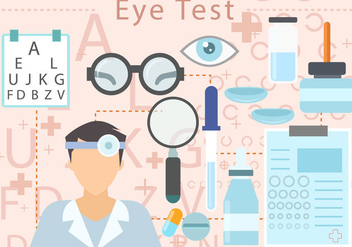 Eye Test Vector - vector #444995 gratis