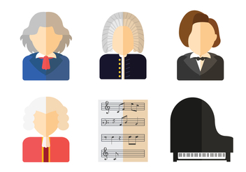 Great Composer Vector - Free vector #445015