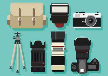Photography Set Free Vector - Free vector #446055