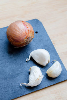 Products, garlic and onion - бесплатный image #448525