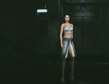 Jeans Skirt by United Colors @ 4mesh - image #448575 gratis