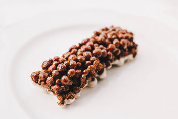 Chocolate bar.Dessert on white background. - Free image #453115