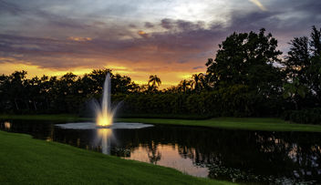 Backyard Sunset - бесплатный image #454345