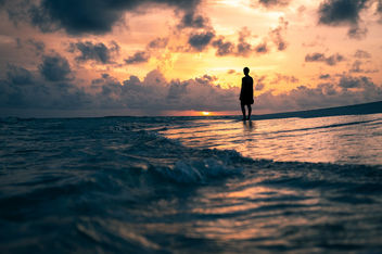 At sunset - Maldives - Travel photography - Kostenloses image #455595