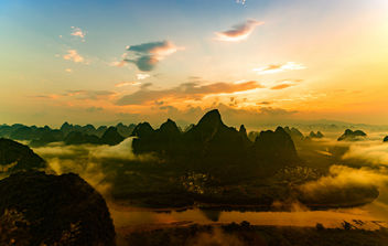 Li River Sunrise - Kostenloses image #459495