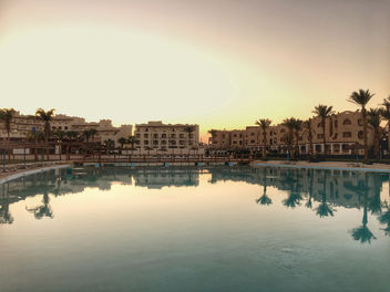 Royal Aqua Lagoon sunset, Hurghada, Egypt - image #459825 gratis