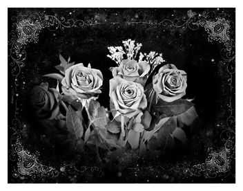 Bouquet of Roses in Memory of Mom - image gratuit #460875 
