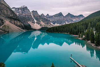 Moraine Lake - Alberta, Canada - Travel photography - image gratuit #463965 