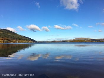 Calm lake, Bassenthwaite Lake National Nature Reserve, Lake District, England - image gratuit #465205 