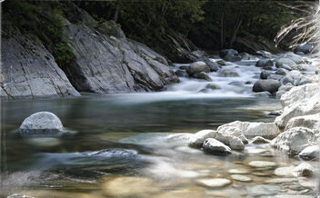 Late afternoon river scene - image #484885 gratis