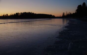 Icy lake view - Free image #495725