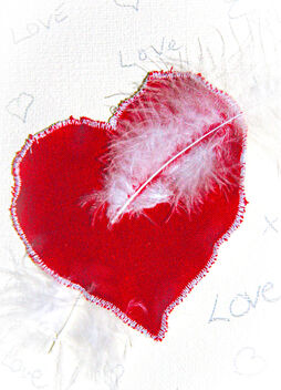 Red Heart Valentine - image #496595 gratis