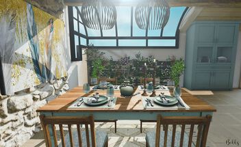 A cozy space for a cozy dinner. - image #503895 gratis