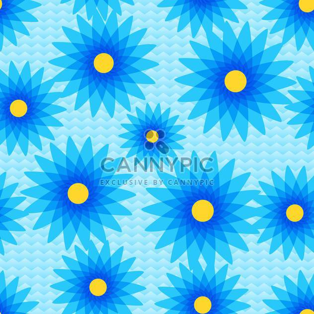 Vector background with colorful flowers with text place - Free vector #126985