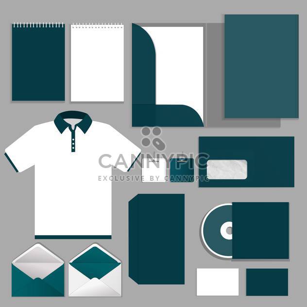 Vector Illustration of selected corporate templates - Free vector #132115