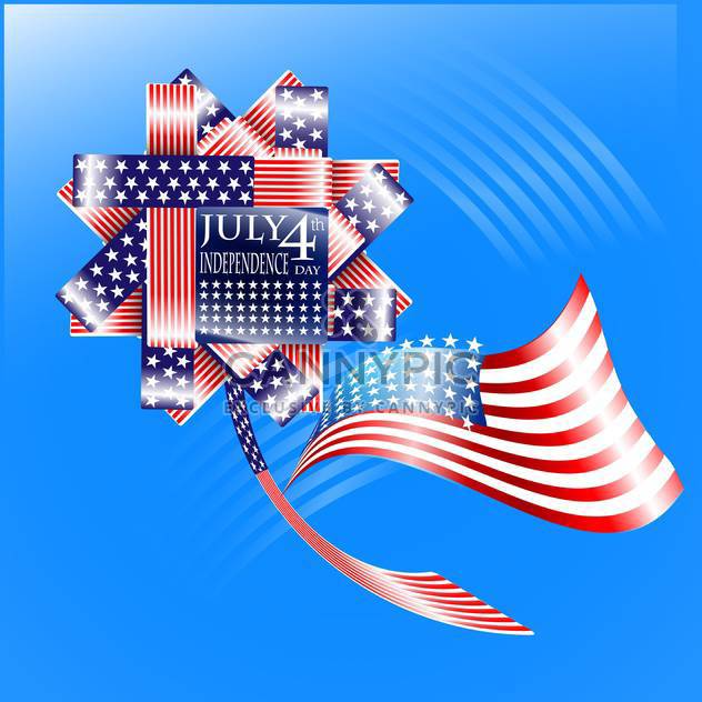 usa independence day illustration - Free vector #134145