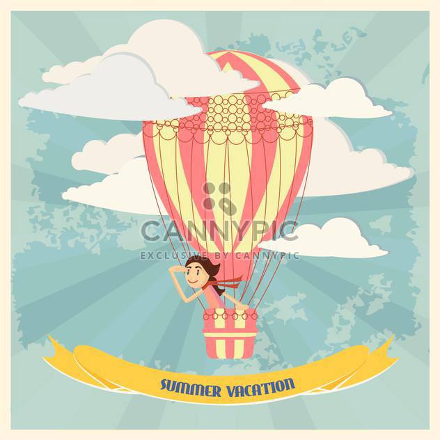 summer vacation holiday background - vector gratuit #134405 