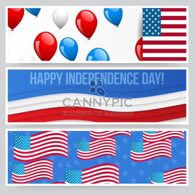 american independence day background - бесплатный vector #134435