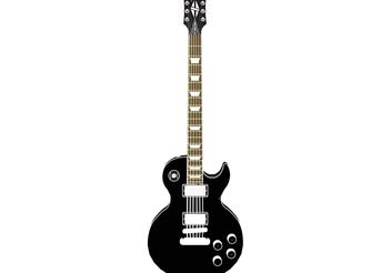 LP Style Guitar - Free vector #139595