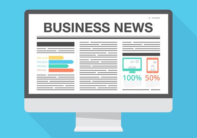 Free Vector Business News - Free vector #140915