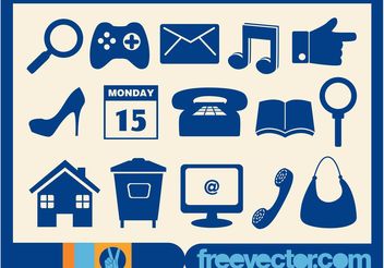 Icons Graphics - Free vector #142095