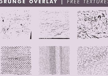Grunge Overlays & Textures Free Vector - Kostenloses vector #144315