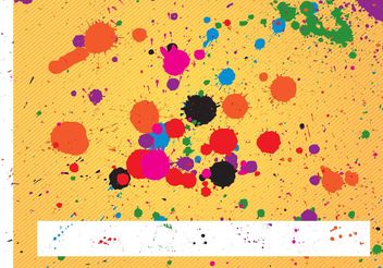 Paint Splatters Pack - бесплатный vector #144555