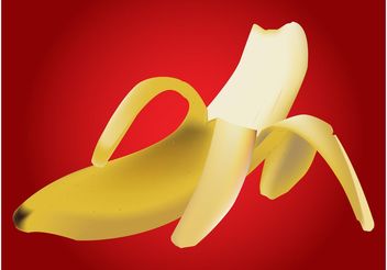 Realistic Banana - vector gratuit #147395 