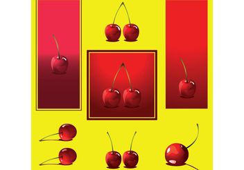 Cherry Vectors - Kostenloses vector #147535
