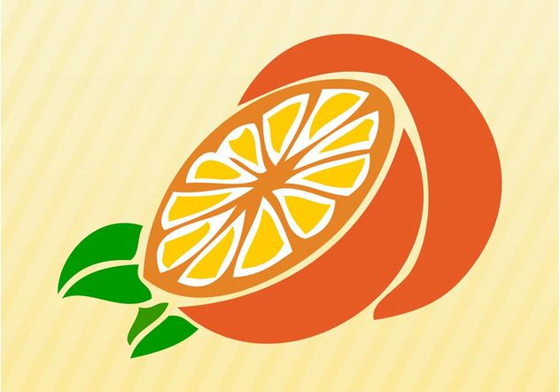 Sliced Orange - vector #147545 gratis