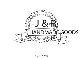 Vintage Hand Drawn Logo Template - Free vector #151975