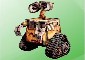 WALL-E - vector #154375 gratis