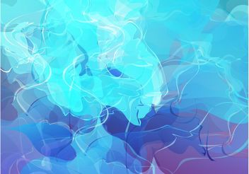 Abstract Blue Smoke - бесплатный vector #154735