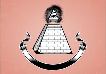 Illuminati Symbol - бесплатный vector #157055