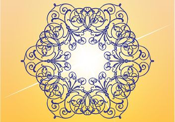 Floral Lines - Free vector #157095